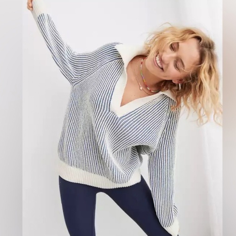 AERIE SUGAR RUSH CHENILLE SWEATER XS
